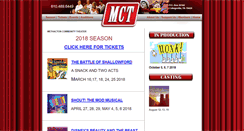 Desktop Screenshot of methactoncommunitytheater.org